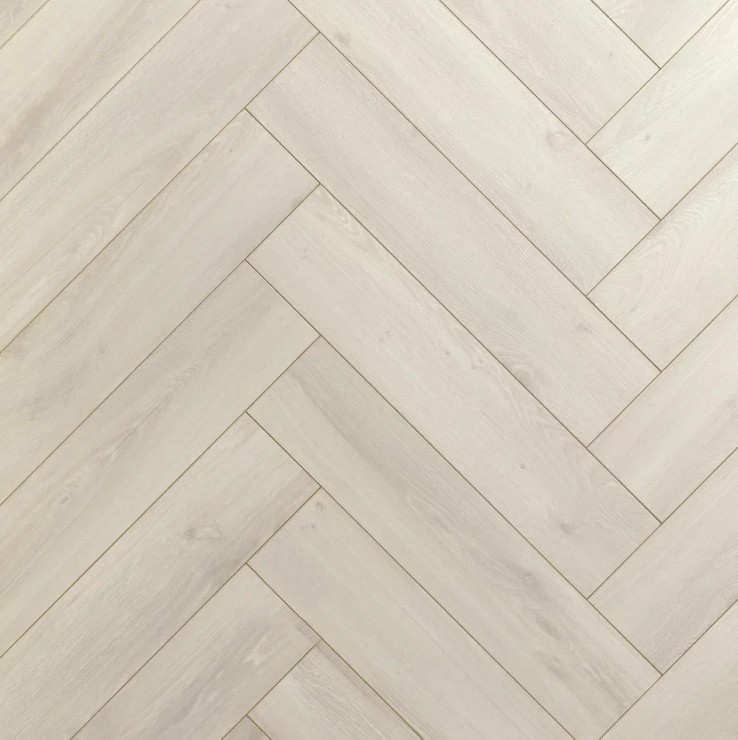 Laminátová podlaha ALSAFLOOR 701 DUB PLATON Herringbone 12MM V4 AC6/33 - rybia kosť – fotografia 1