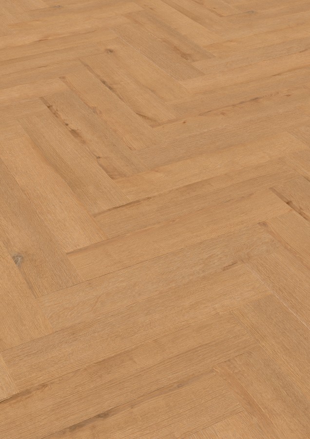 Vinylová podlaha Click Oak Hamburg HERRINGBONE ter Hürne 6x145x743mm 0,55mm Trieda 23/33/42 - integrovaná podložka – fotografia 2