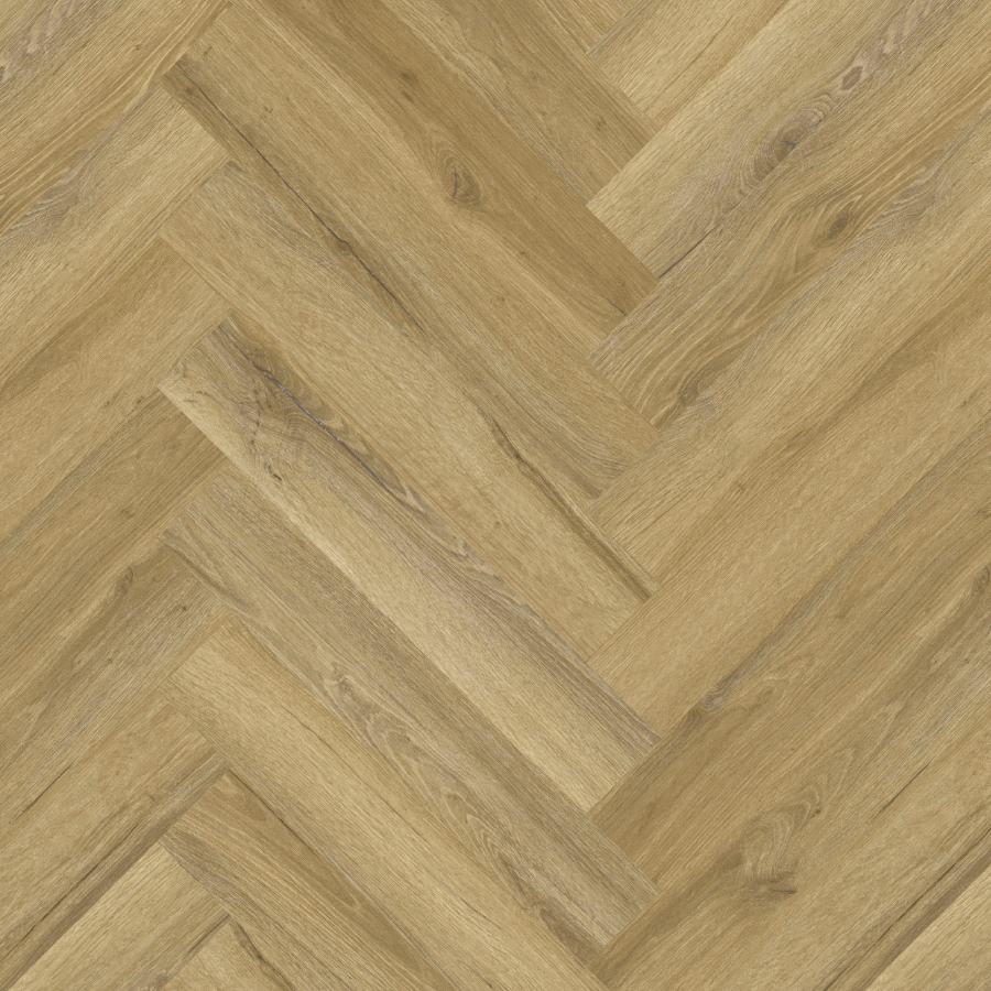 Kompozitná minerálna podlaha SPC Click Herringbone Dub (274) 610x122x5 mm AC5/33, 0,55mm - Rybia kosť – fotografia 1