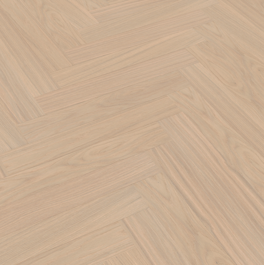 Hybridná Drevená Podlaha ter Hürne Hywood Oak Morvan 546x91x11mm - Herringbone zvýšená vodeodolnosť – fotografia 1