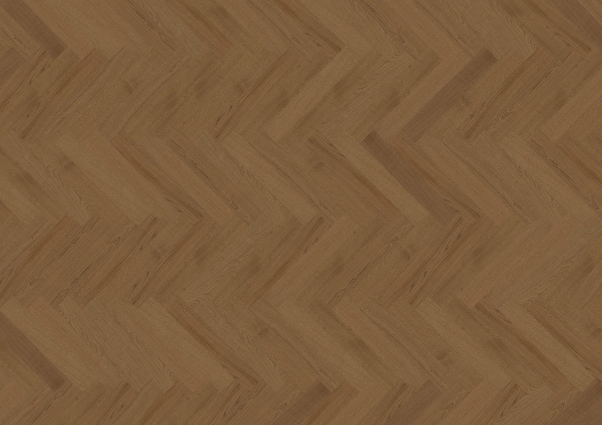 Hybridná Drevená Podlaha ter Hürne Hywood Oak Yasuni 546x91x11mm - Rybia kosť / Herringbone - zvýšená vodeodolnosť – fotografia 2