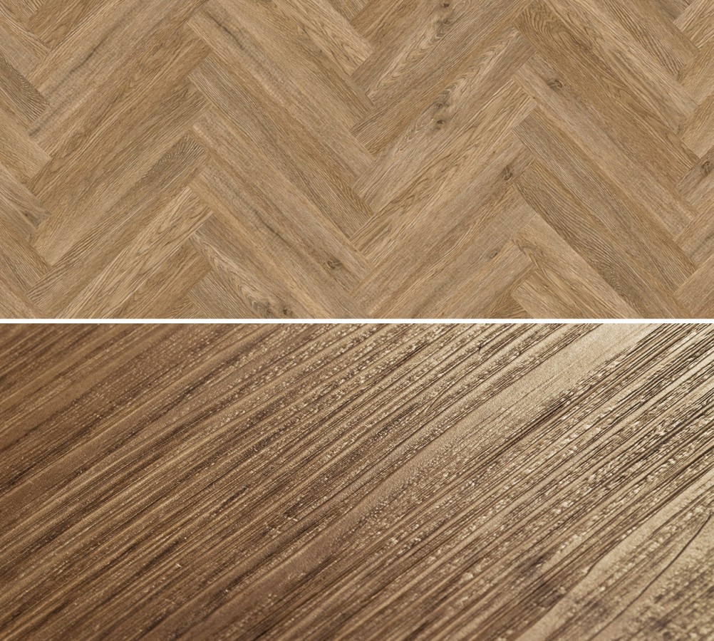 Vinylová podlaha PROJECT FLOORS HERRINGBONE PW 3065/HB 0,55mm / 2,5mm 33/42 - lepené dielce, rybia kosť – fotografia 2